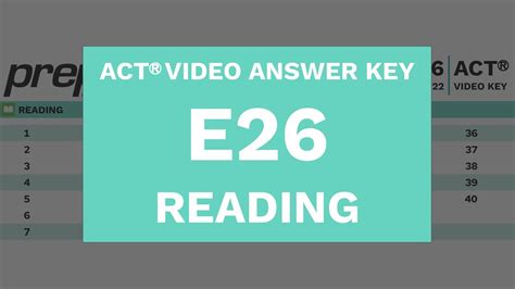 Note conflicting viewpoints in some passages. . Act e26 answer key